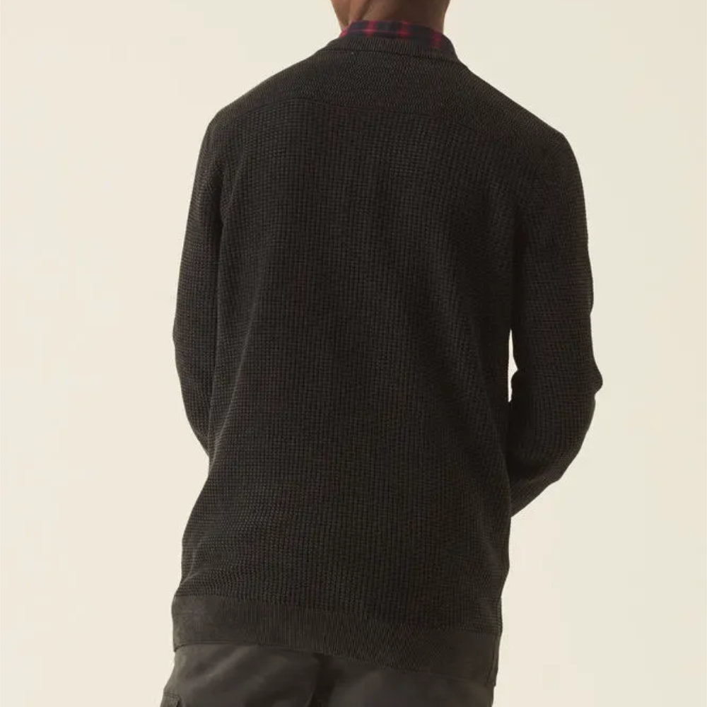 Garcia 100% Cotton Pullover Jumper Dark Grey