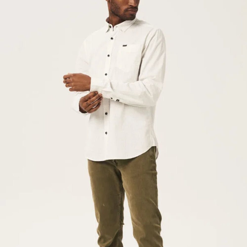 Garcia T21082 Cotton Dress Shirt White