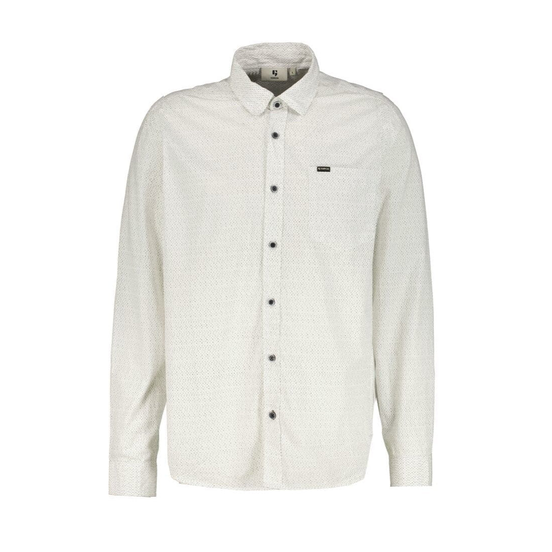 Garcia T21082 Cotton Dress Shirt - White - 5 - Tops - Shirts (Long Sleeve)