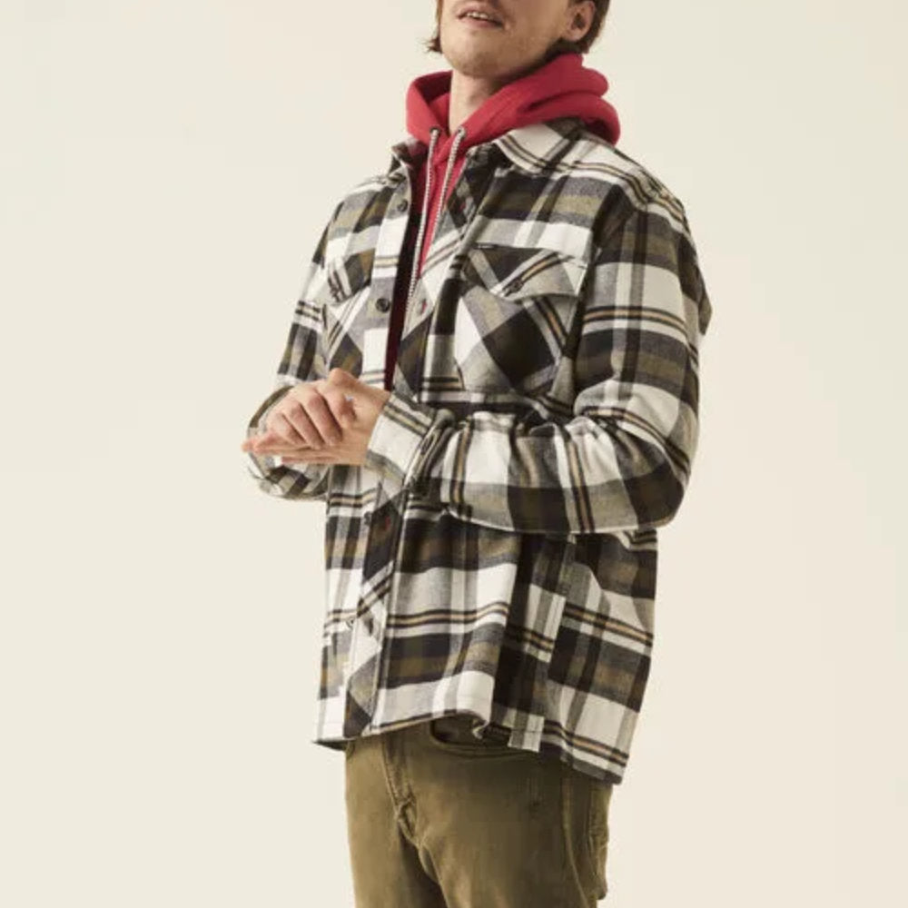 Garcia T21102 Flannel Overshirt Green