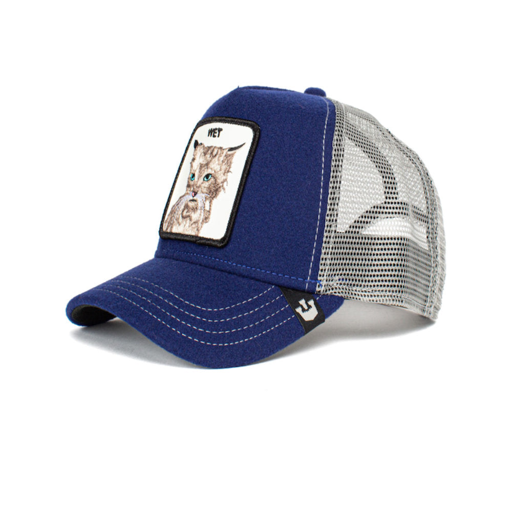 Goorin Bros. Clean Cat Trucker Cap Blue
