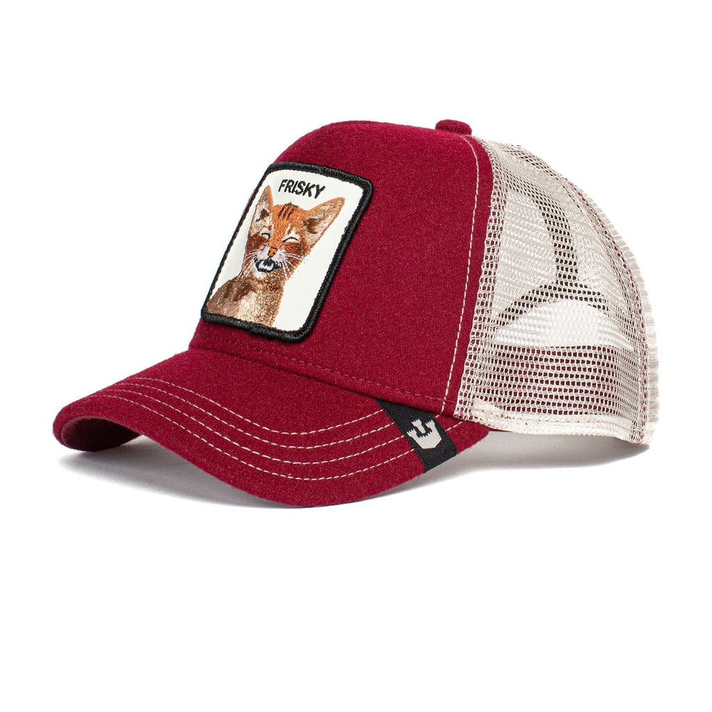 Goorin Bros. Frisky Whisky Trucker Cap Maroon