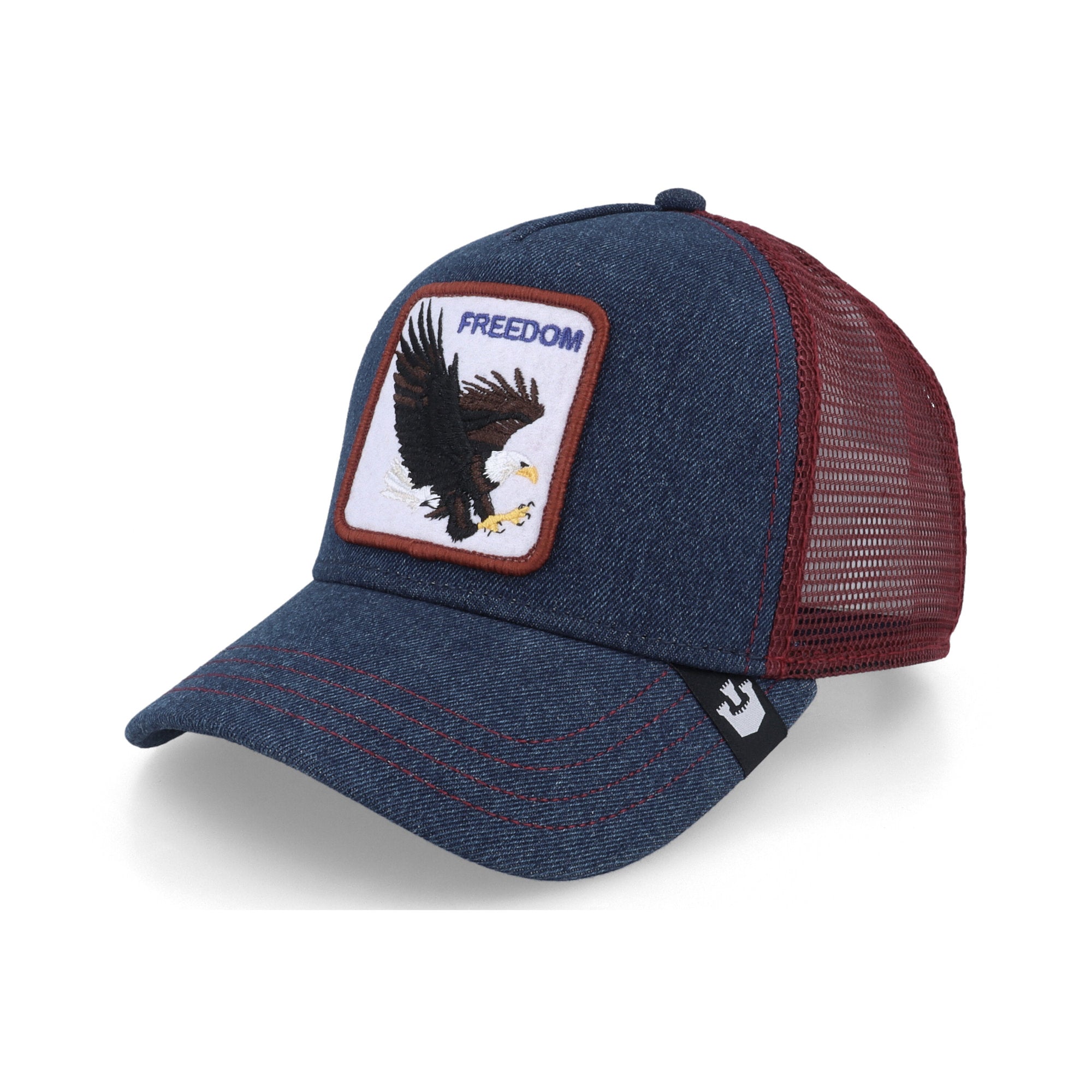 Goorin Bros. The Freedom Eagle Trucker Cap Navy