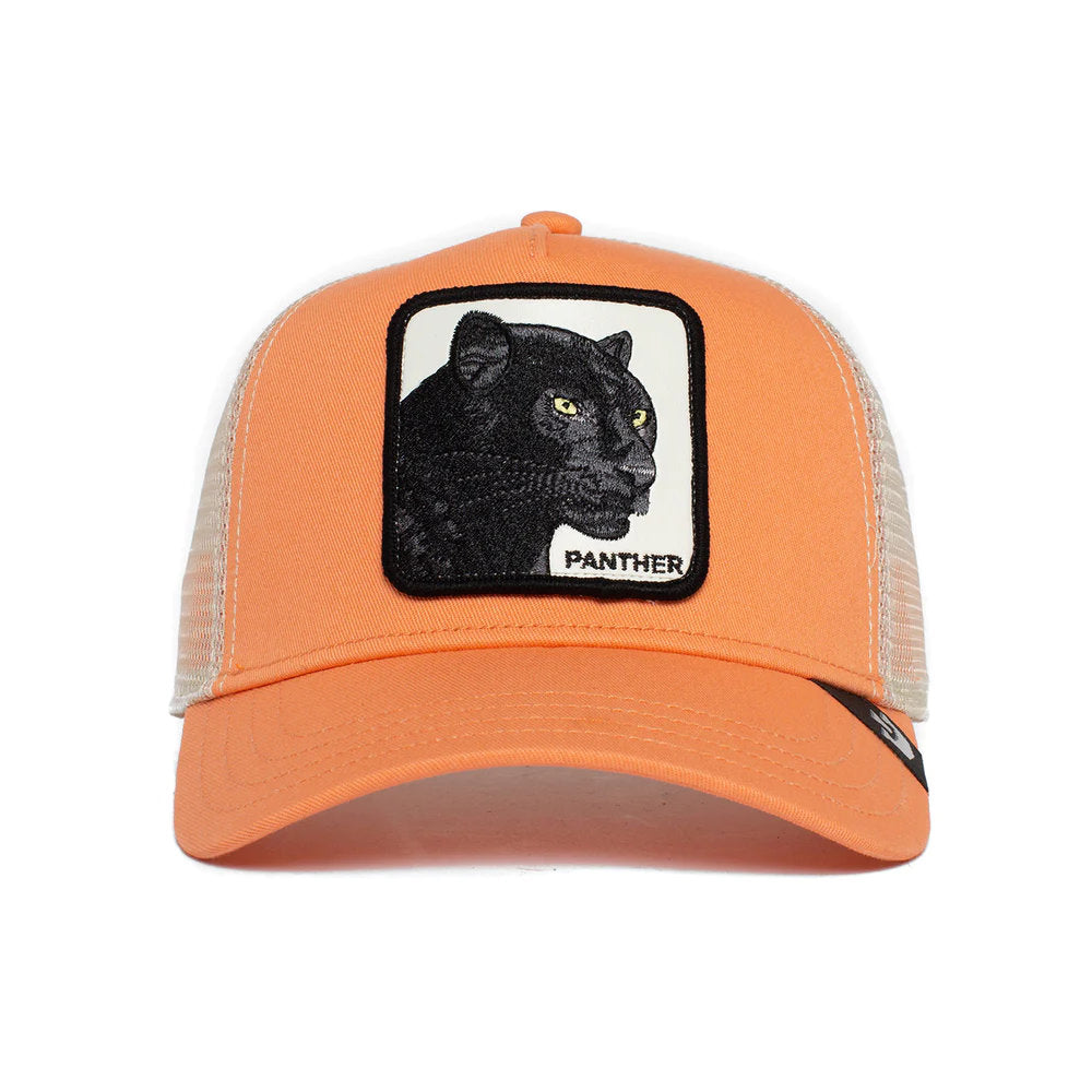 'Goorin Bros. The Panther Trucker Hat' in 'Coral' colour