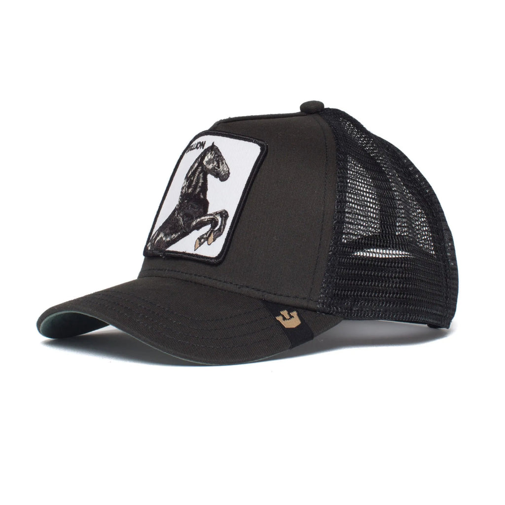 Goorin Bros. The Stallion Trucker Cap Black