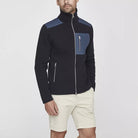 Holebrook Wilhelm Full-Zip Windproof Jacket - Navy - 1 - Tops - Zip Sweaters