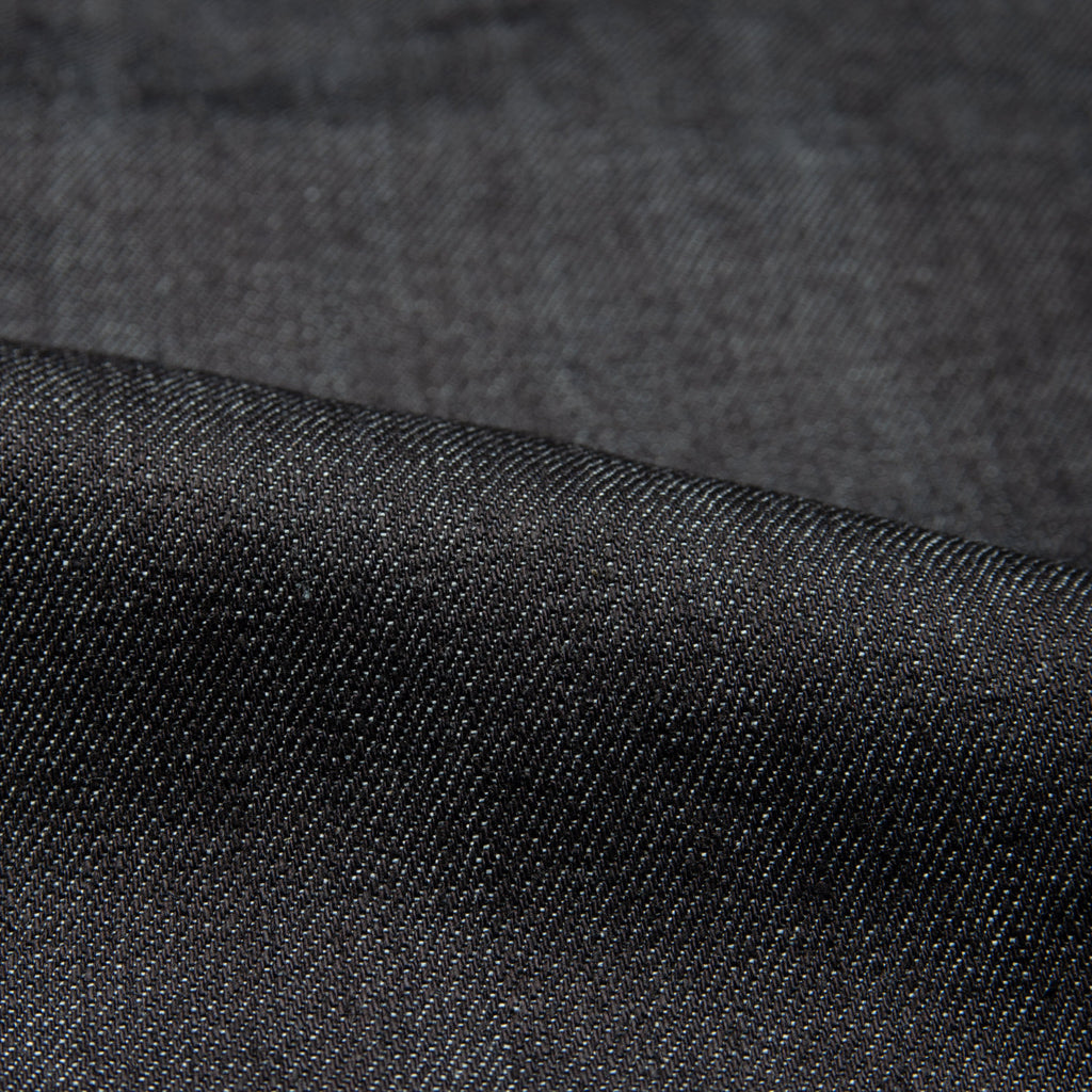 Naked & Famous Blue Smoke Stretch Selvedge - Weird Guy Dark Indigo/White