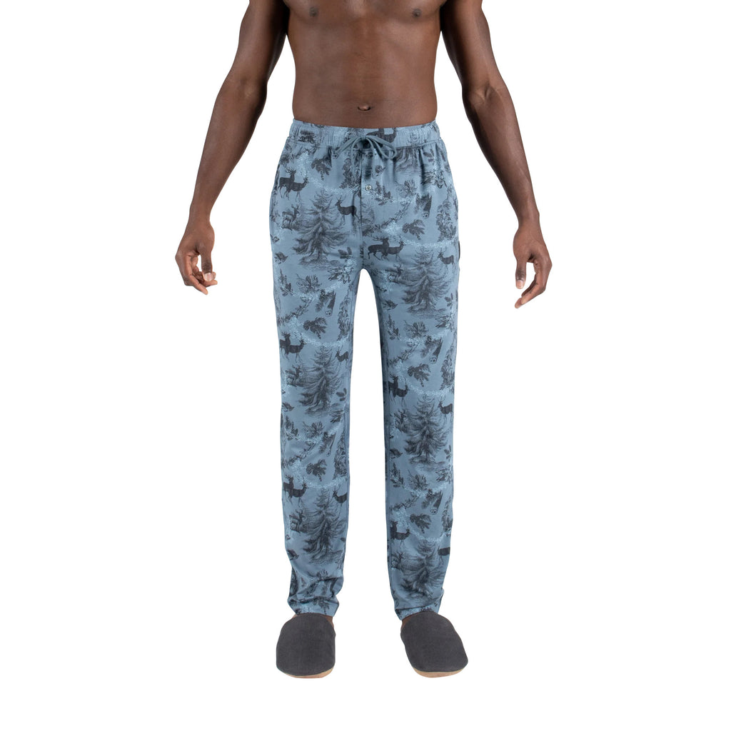 Saxx 22nd Century Silk Pants Foile Toile Blue
