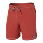 Saxx Oh Buoy 7" Swim Shorts Desert Red