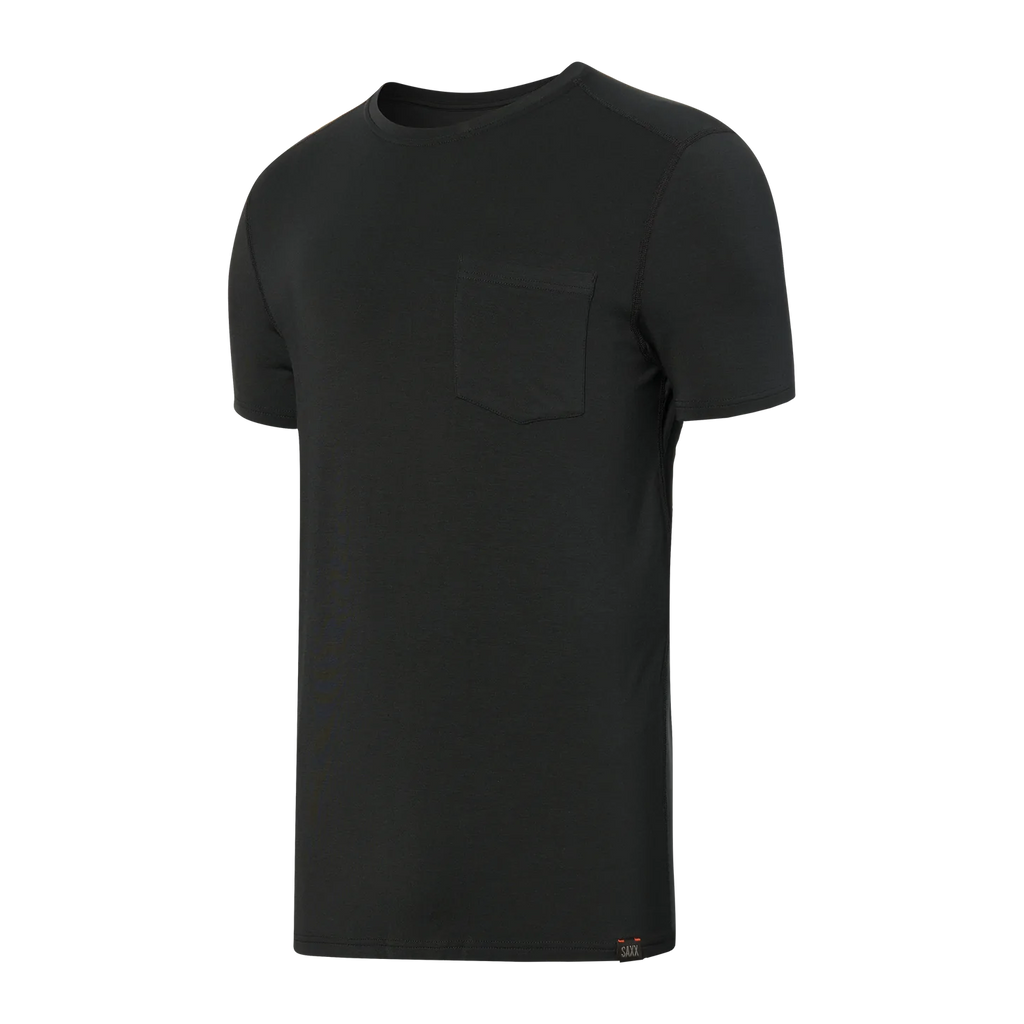 Saxx Sleepwalker S/S Pocket Tee Black