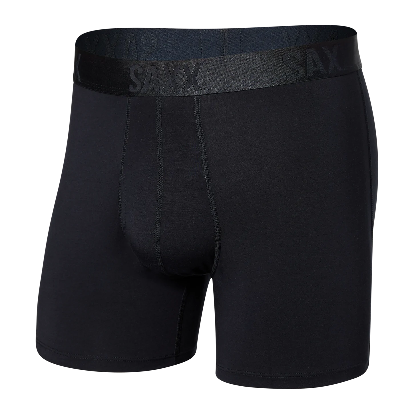 Saxx 22nd Century Silk Boxer Brief - Black Black