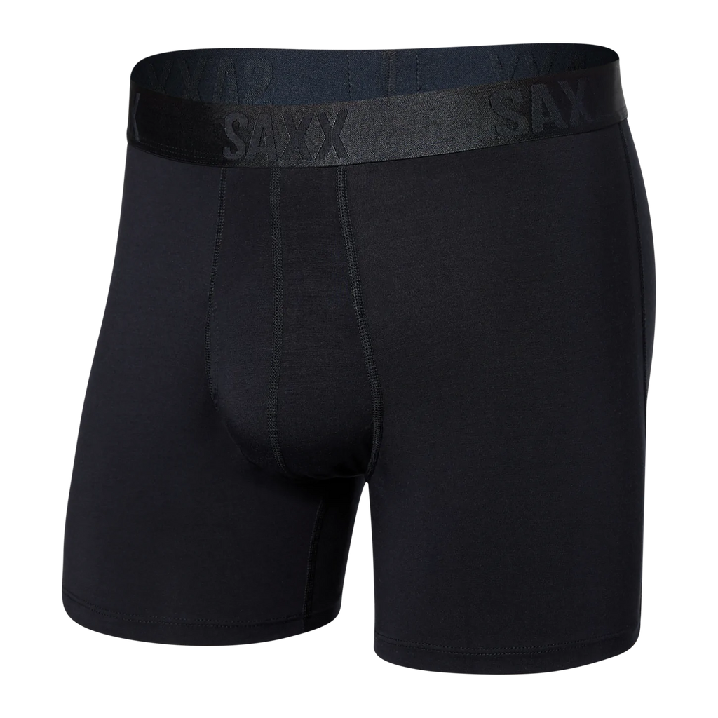 Saxx 22nd Century Silk Boxer Brief - Black Black