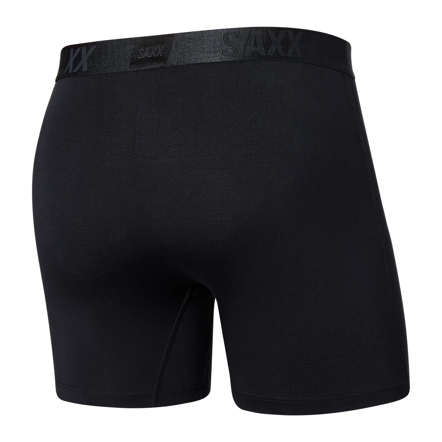 SAXX 22nd Century Silk Boxer Brief - Black - Black - 2 - Underwear - Boxer Briefs