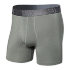 SAXX 22nd Century Silk Boxer Brief - Cargo - Grey - 1 - Underwear - Boxer Briefs