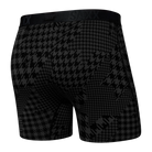 SAXX 22nd Century Silk Boxer Brief - Dogstooth Camo - Black - 2 - Underwear - Boxer Briefs