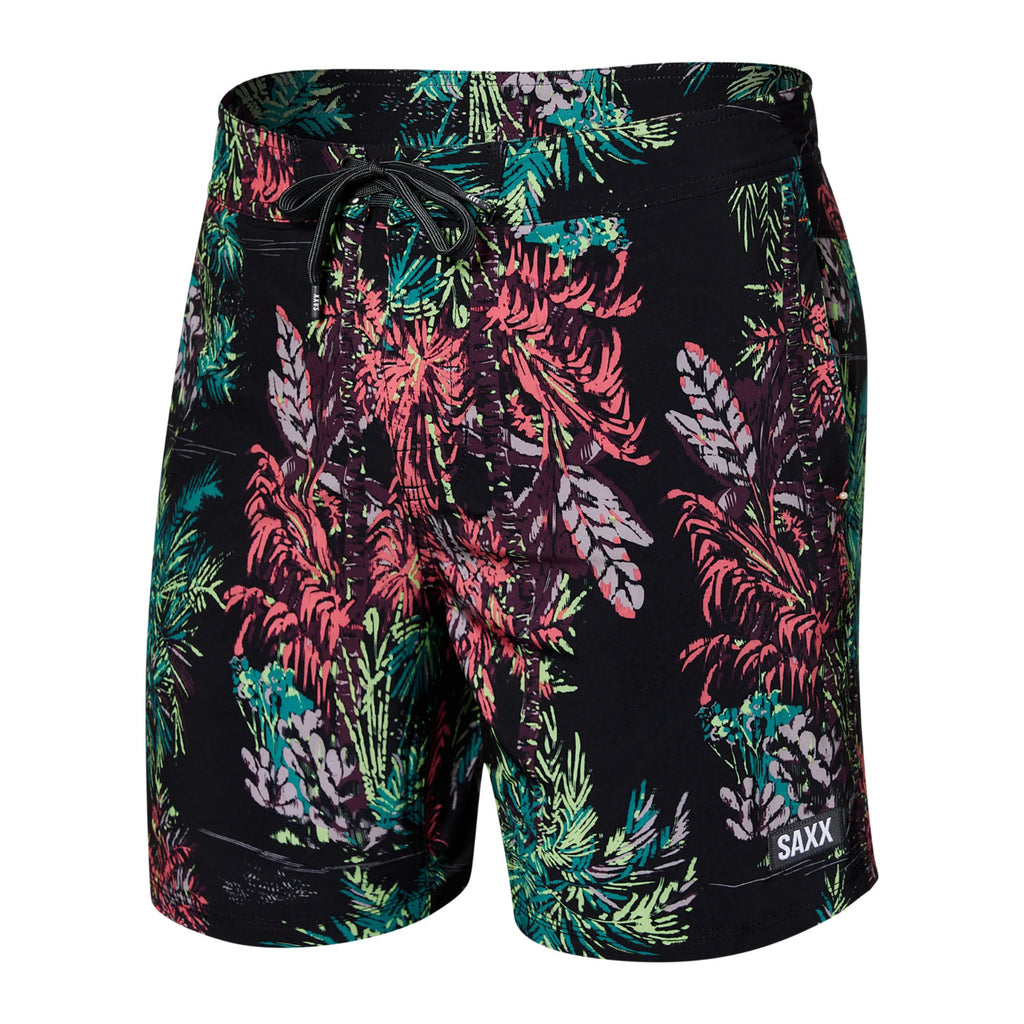 Saxx Betawave 19" Swim Shorts Midnight Tropics