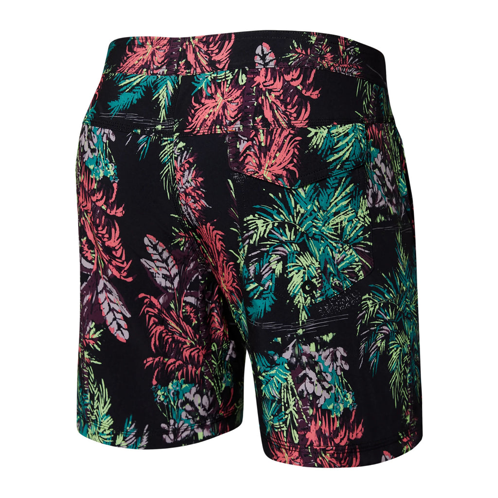 Saxx Betawave 19" Swim Shorts Midnight Tropics