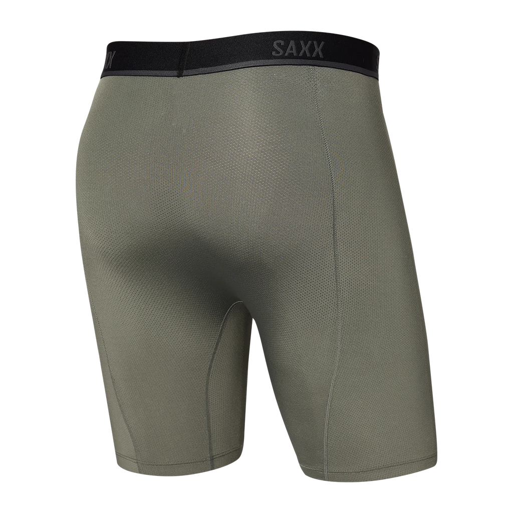 Saxx Kinetic Long Leg Boxer Brief - Cargo Grey Cargo Grey