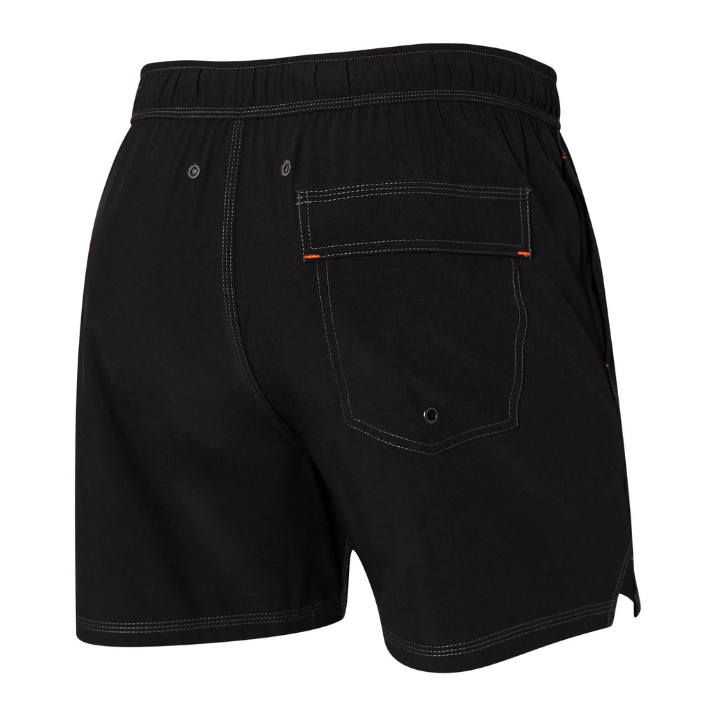 Saxx Oh Buoy 5" Swim Shorts Black