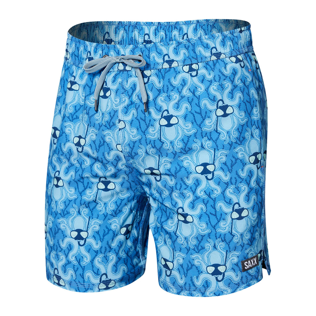 Saxx Oh Buoy 5" Swim Shorts Krakken Toile