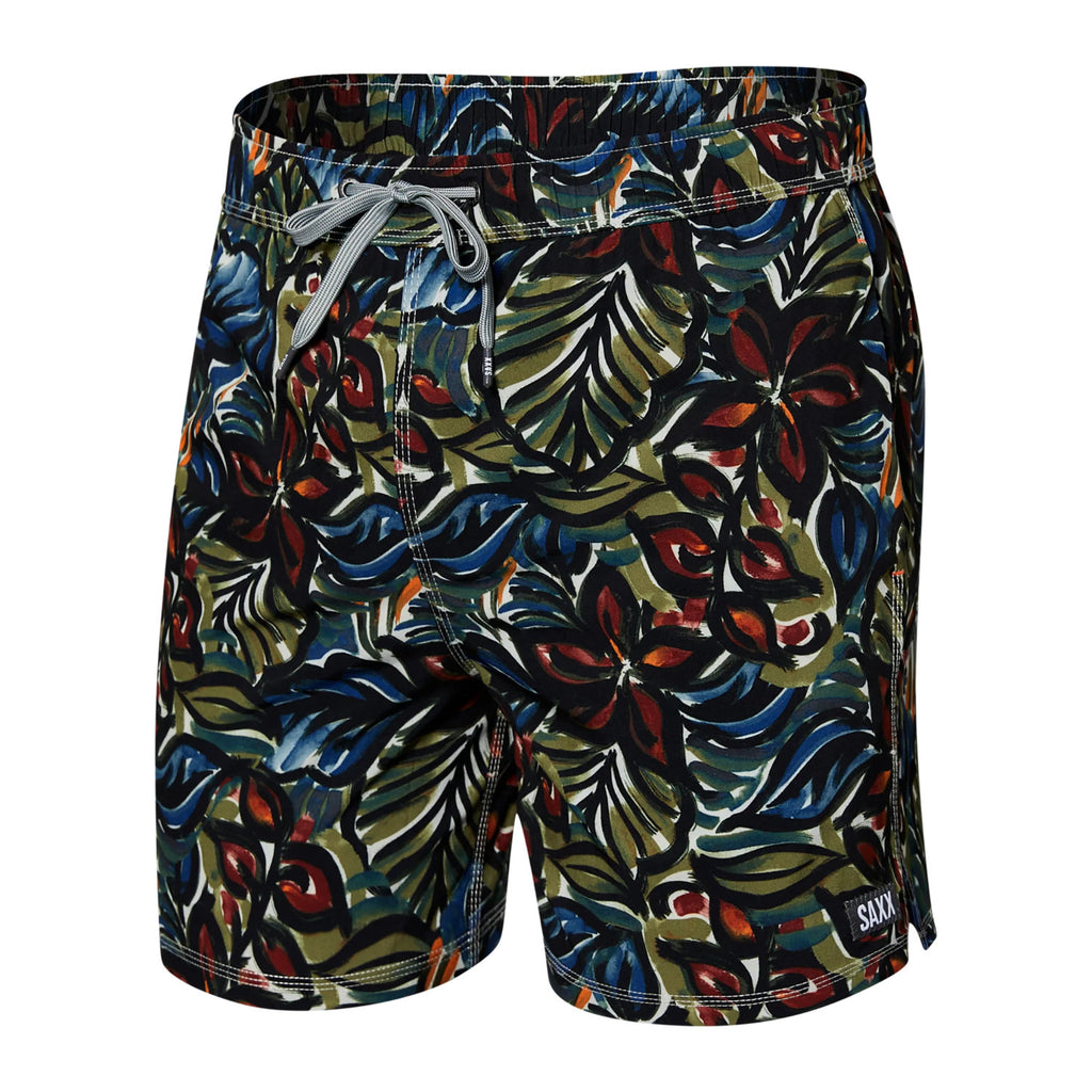 Saxx Oh Buoy 7" Swim Shorts Painterly Paradise