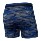 Saxx Sport Mesh Boxer Brief - Lightning Stripe Blue