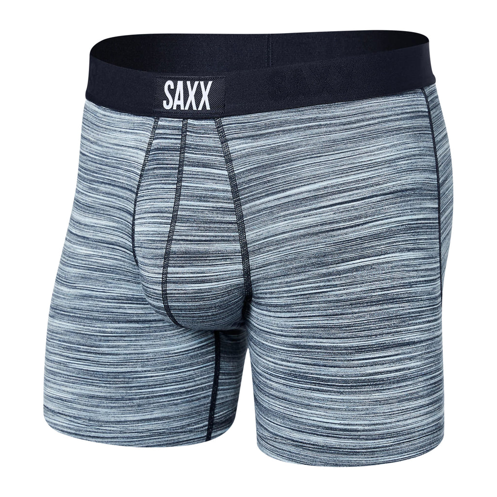 Saxx Vibe Boxer Brief - Space Dye Heather Blue