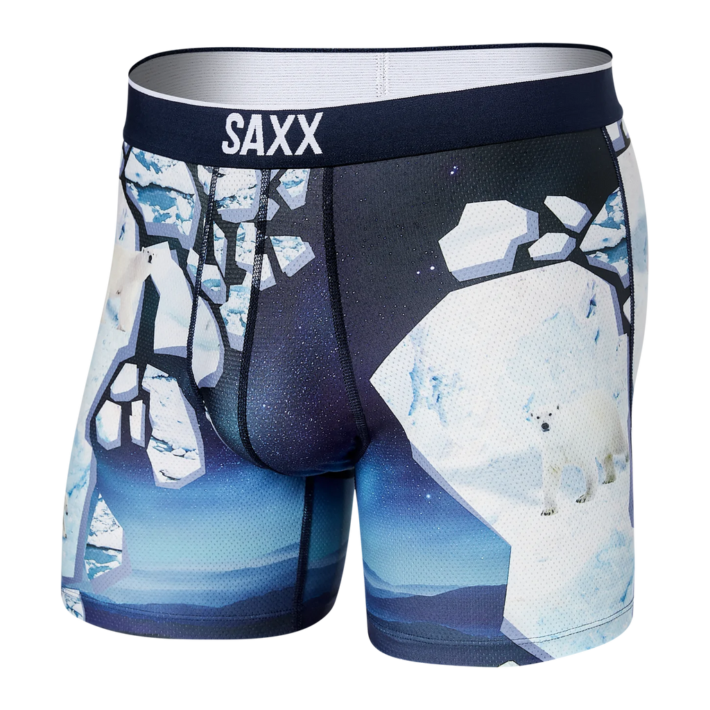 Saxx Volt Boxer Brief - Polar Ice Multi