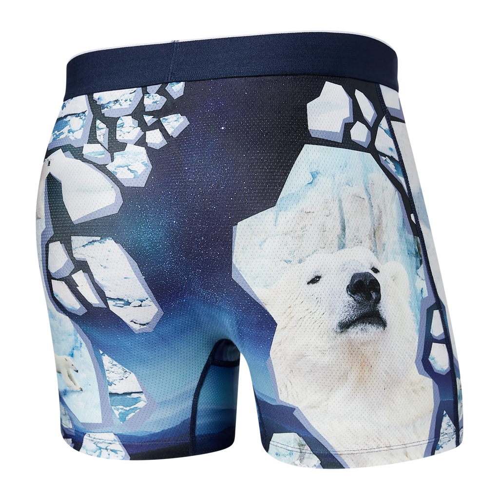 Saxx Volt Boxer Brief - Polar Ice Multi