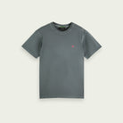Scotch & Soda Garment-Dyed Jersey T-Shirt Faded Black