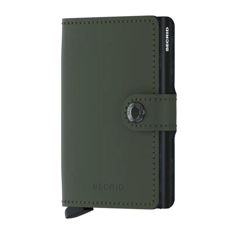Secrid Miniwallet - Matte Green-Black