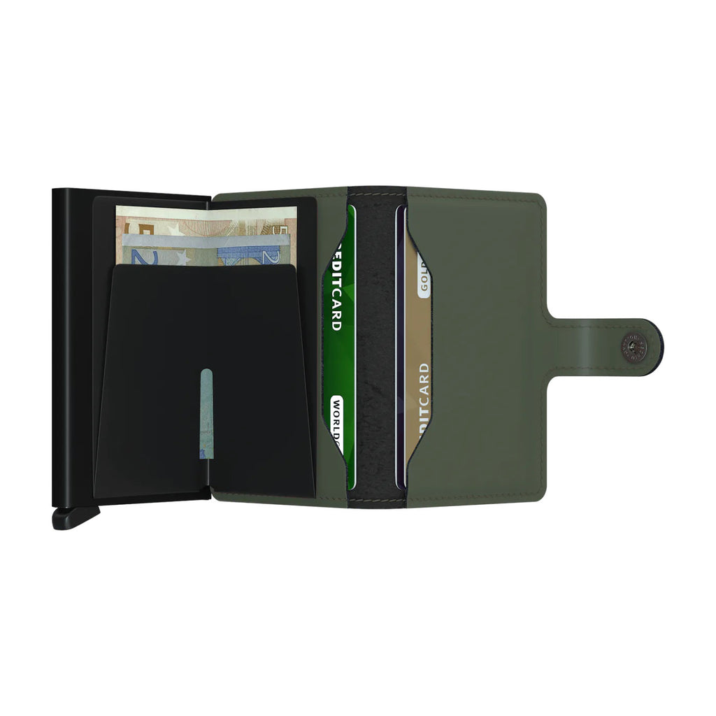 Secrid Miniwallet - Matte Green-Black