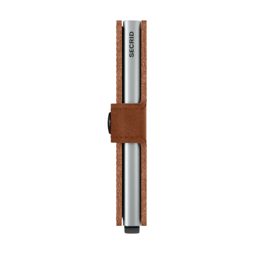 Secrid Miniwallet - Vintage Cognac-Silver