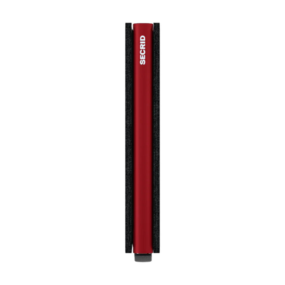 Secrid Slimwallet - Matte Black-Red