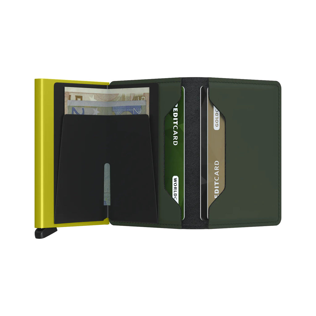 Secrid Slimwallet - Matte Green-Lime