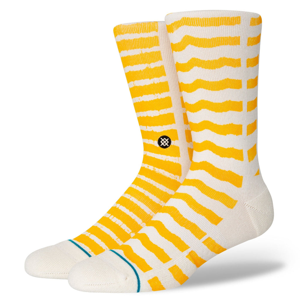Stance B Thom I'M Lost Crew Socks Off White