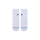 Stance Icon Quarter Socks White