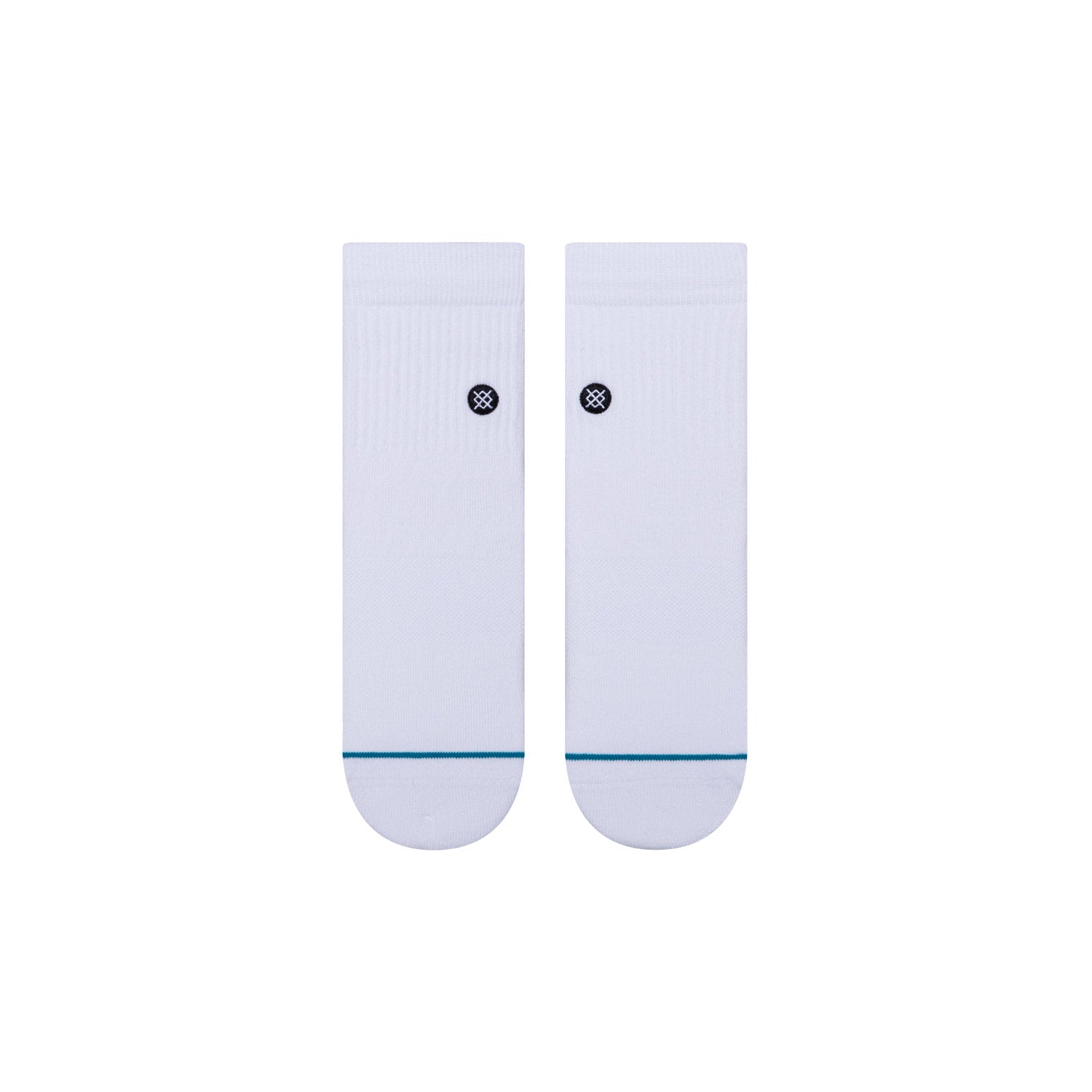 Stance Icon Quarter Socks White