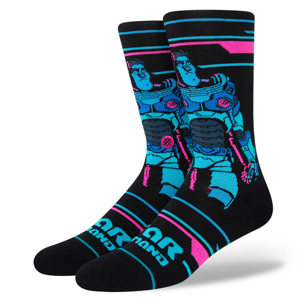 Stance Disney Lightyear Crew Socks Black