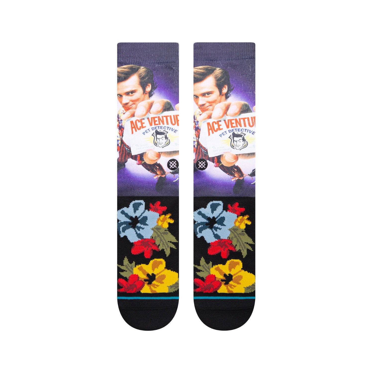 Stance Ace Ventura Pet Detective Crew Socks - Black - 2 - Socks - Crew Socks