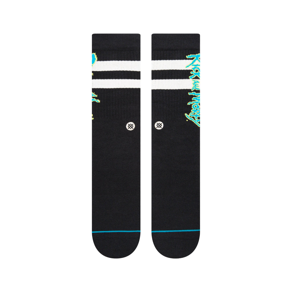 Stance Rick & Morty Crew Socks Black
