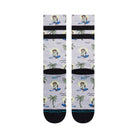 Stance Surfing Monkey Crew Socks - Grey - 3 - Socks - Crew Socks