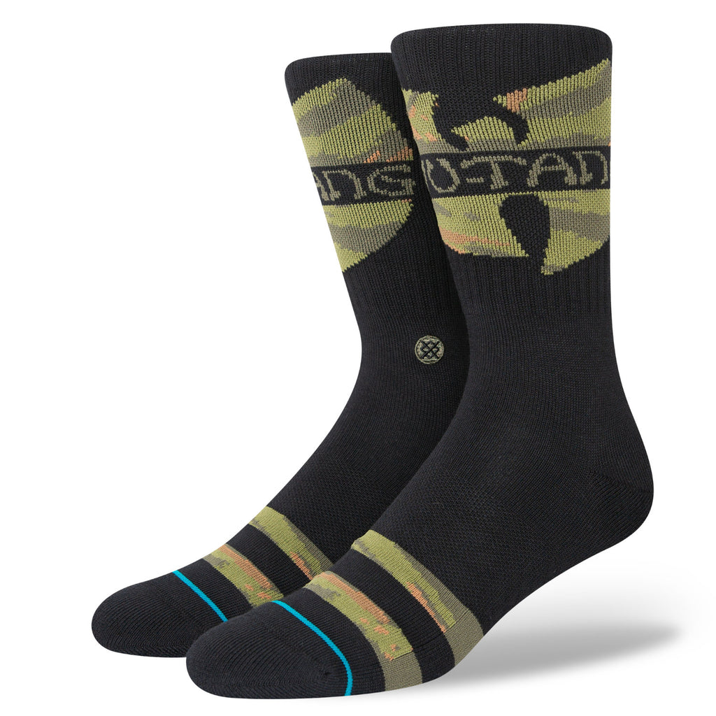 Stance Wu Tang Clain In Da Front Crew Socks Black