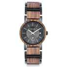 Tense Hudson Ii Hybrid Watch Zebrawood / Black