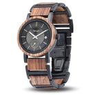 Tense Hudson Ii Hybrid Watch Zebrawood / Black
