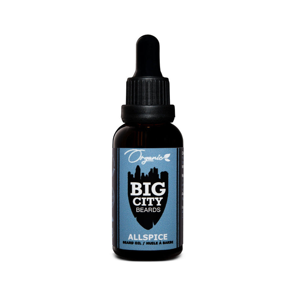 Big City Beards Organic Beard Oils Allspice