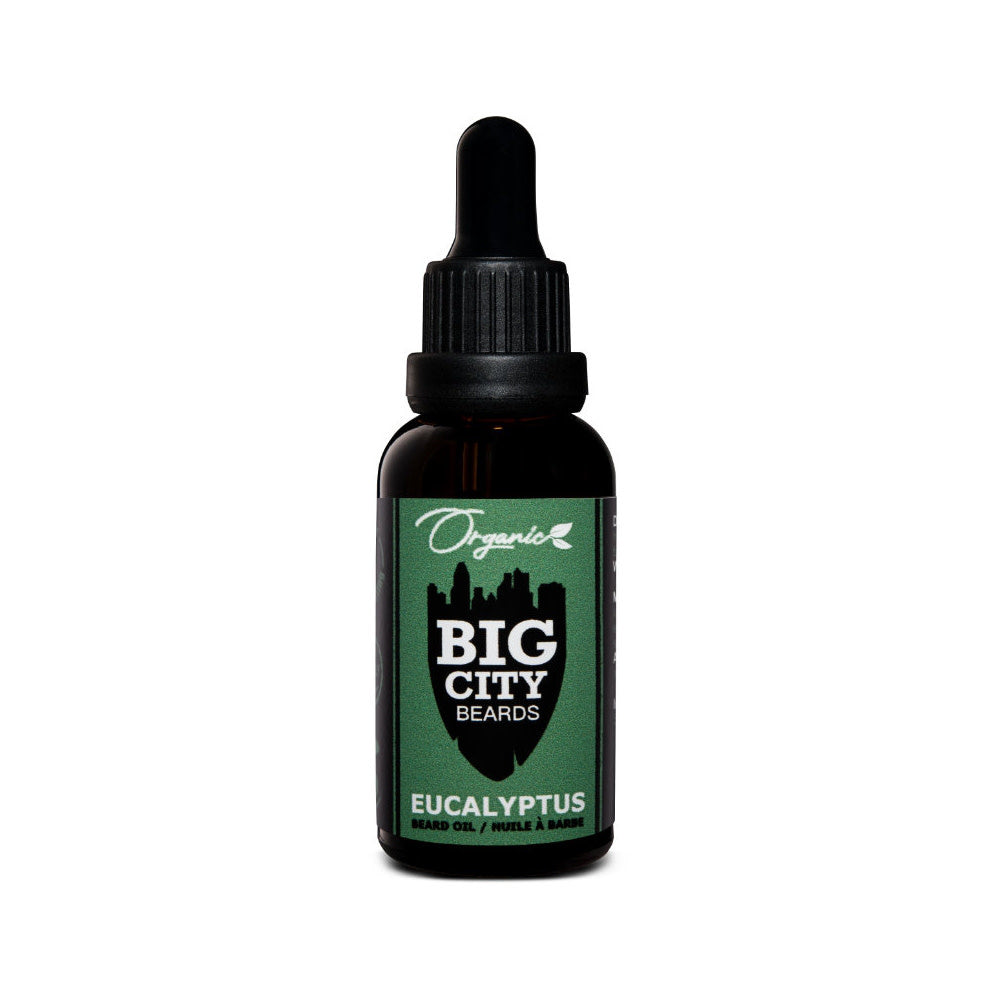 Big City Beards Organic Beard Oils Eucalyptus