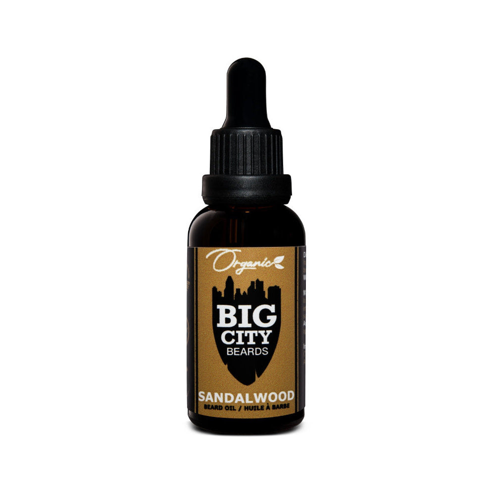 Big City Beards Organic Beard Oils Sandalwood