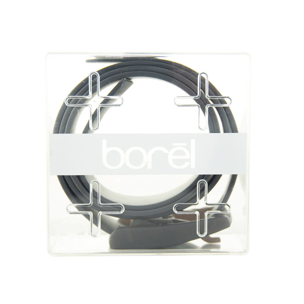 Borel Nickel Free Silicone Belt Grey