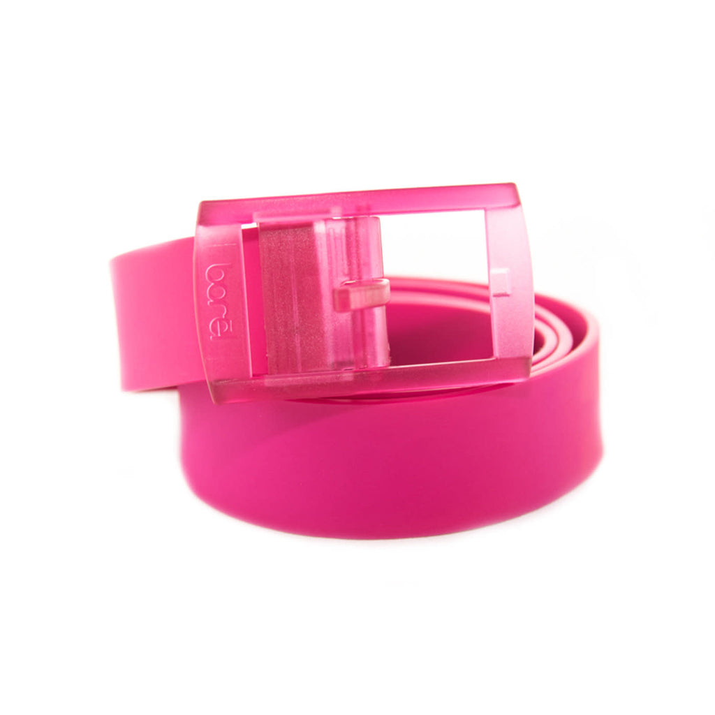 Borel Nickel Free Silicone Belt Pink